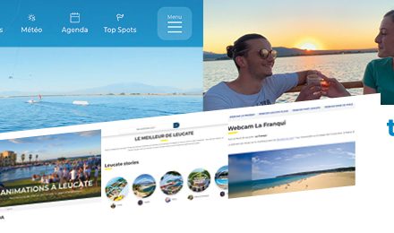 UN NOUVEAU SITE POUR L’OFFICE DE TOURISME DE LEUCATE