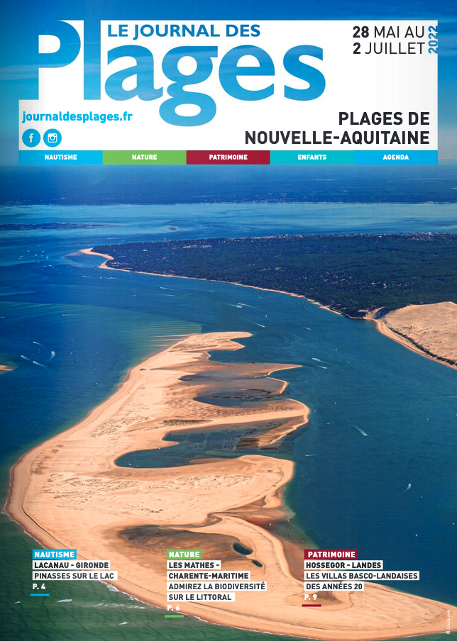 Plages de Nouvelle Aquitaine du 28 mai au 2 juillet 2022