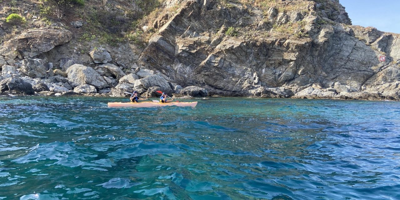 La Côte Vermeille en kayak