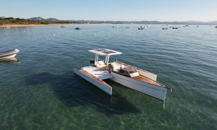 Excursion sur un trimaran… électrique !