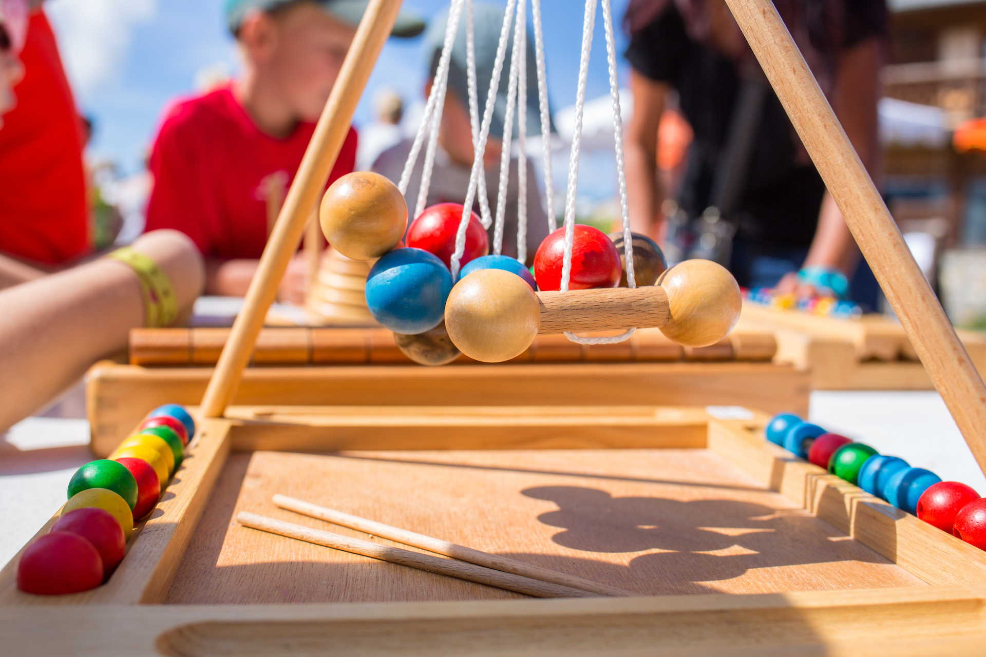 Jeux en bois d’antan