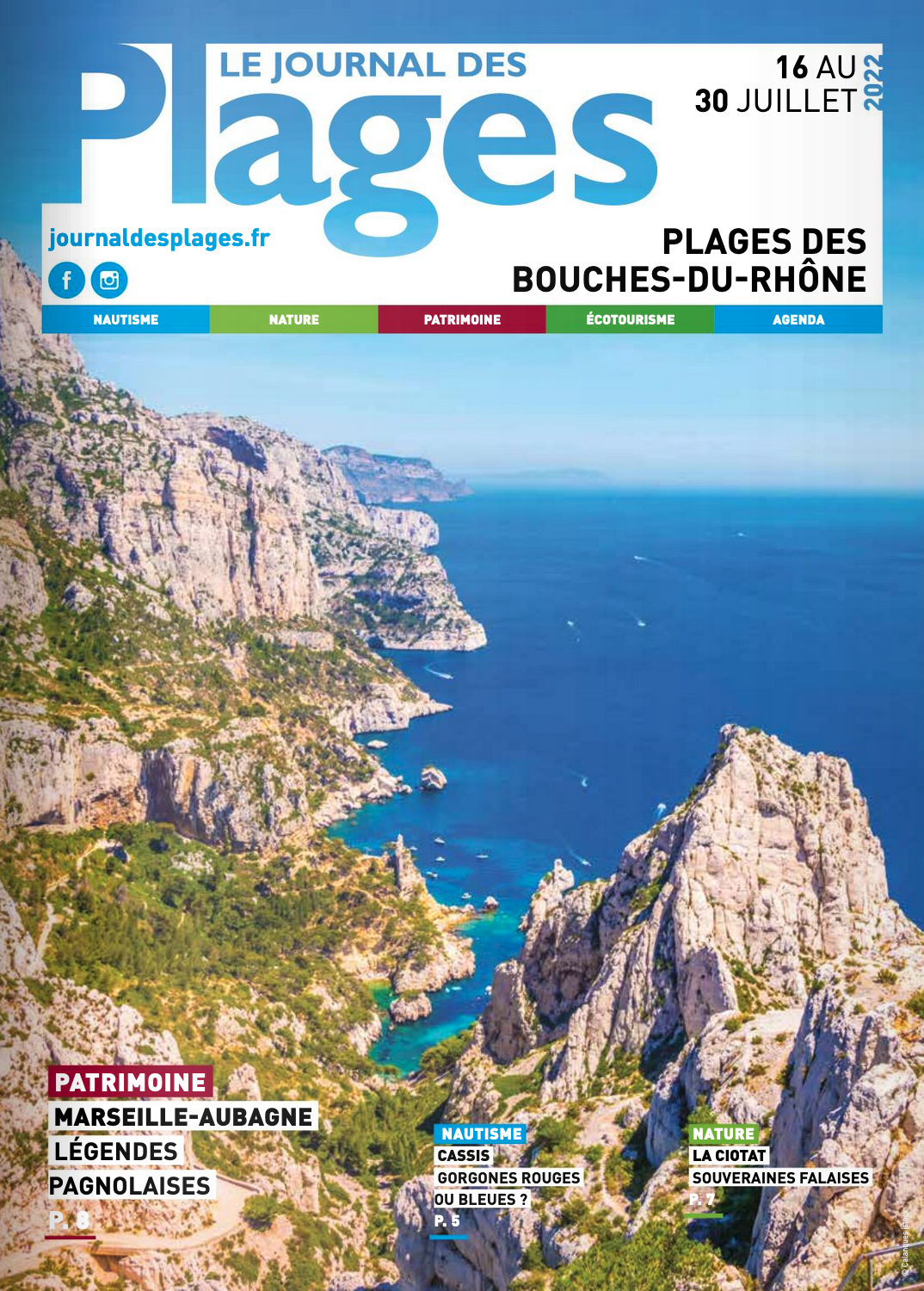 PLAGES DES BOUCHES-DU-RHÔNE du 16 au 30 juillet 2022