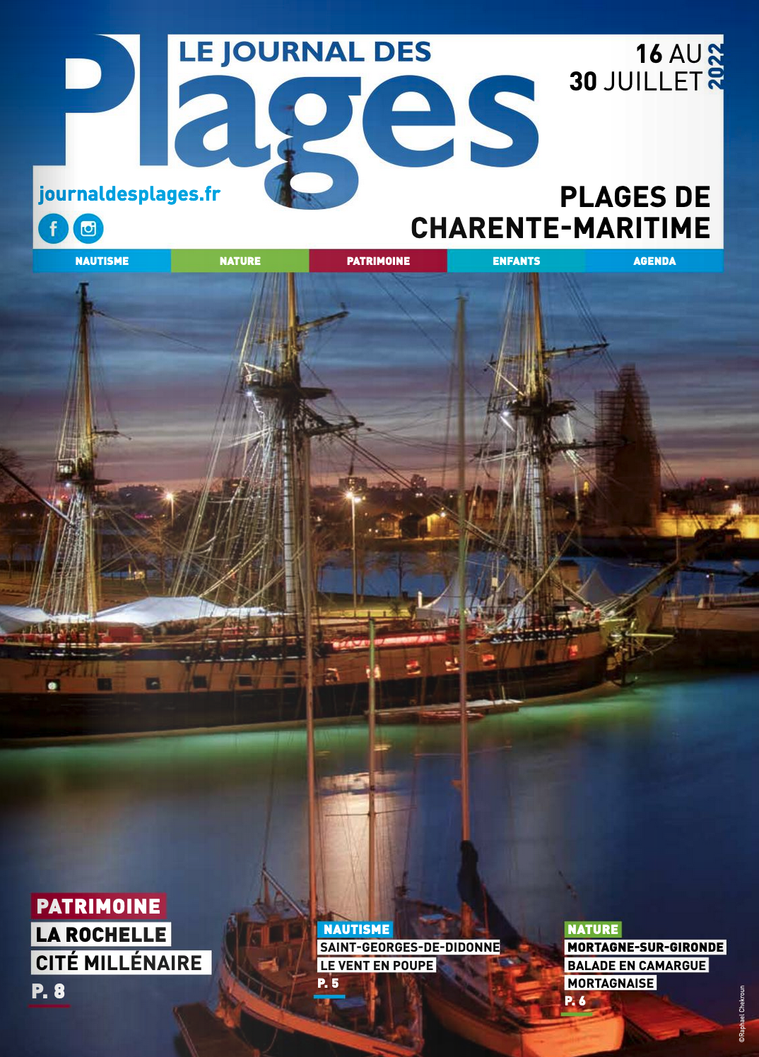 PLAGES DE CHARENTE-MARITIME du 16 au 30 juillet 2022