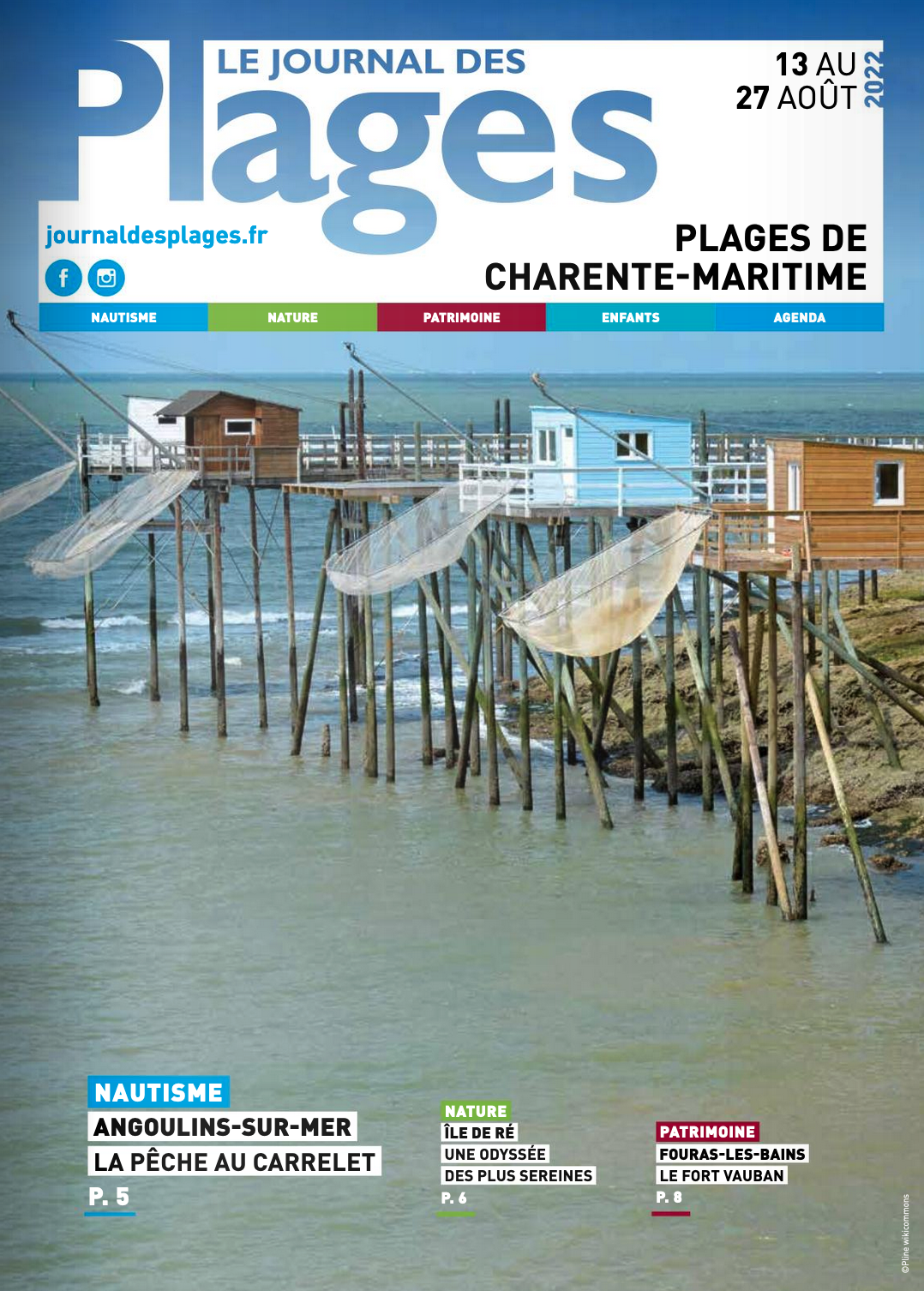 PLAGES DE CHARENTE-MARITIME DU 13 AU 27 août 2022