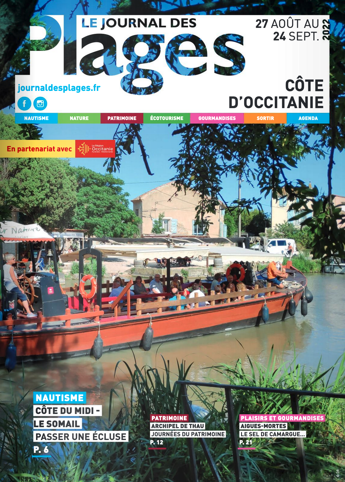 CÔTE D’OCCITANIE DU 27 août AU 24 septembre 2022