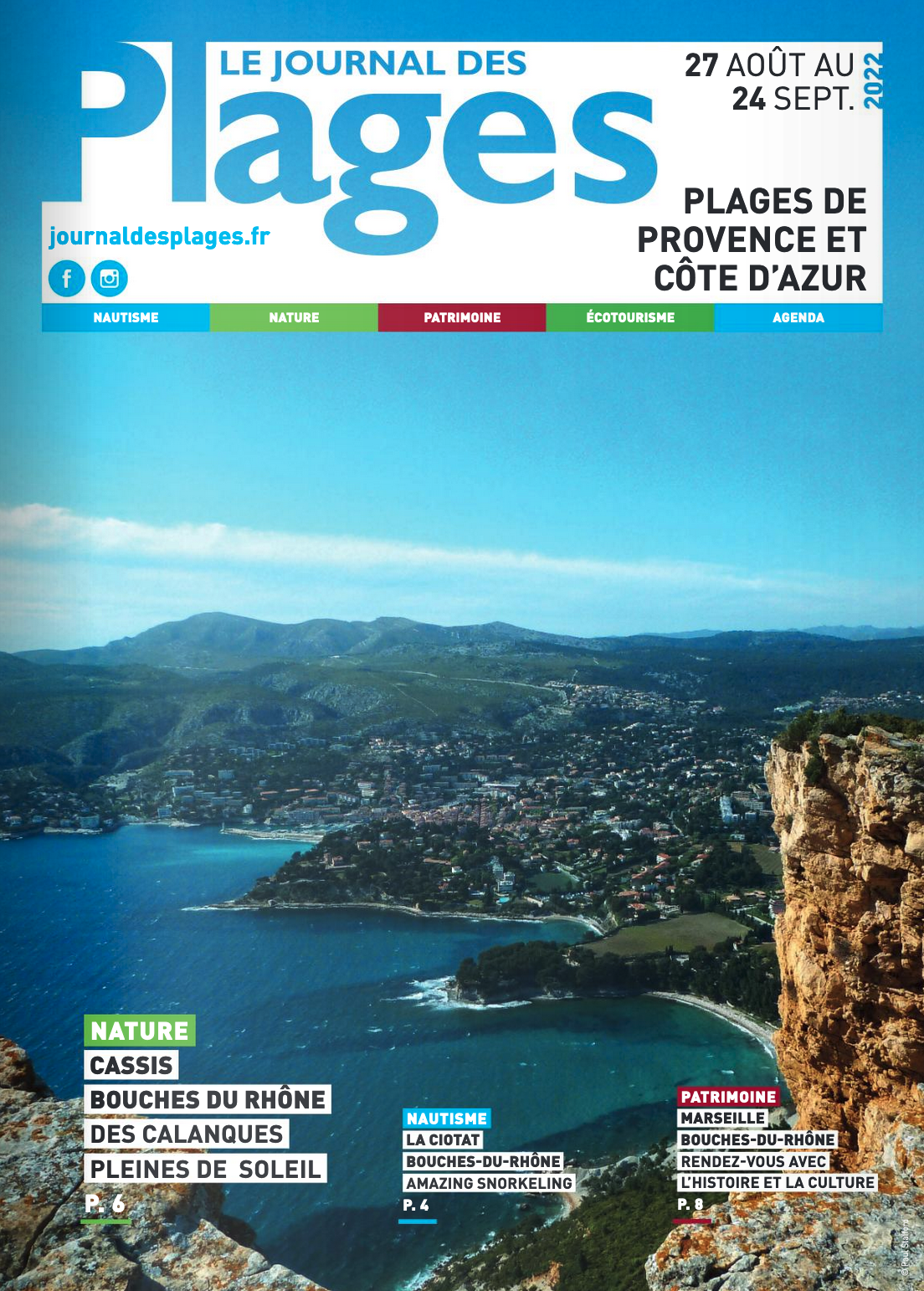 PLAGES DE PROVENCE ET CÔTE D’AZUR du 27 août AU 24 septembre 2022