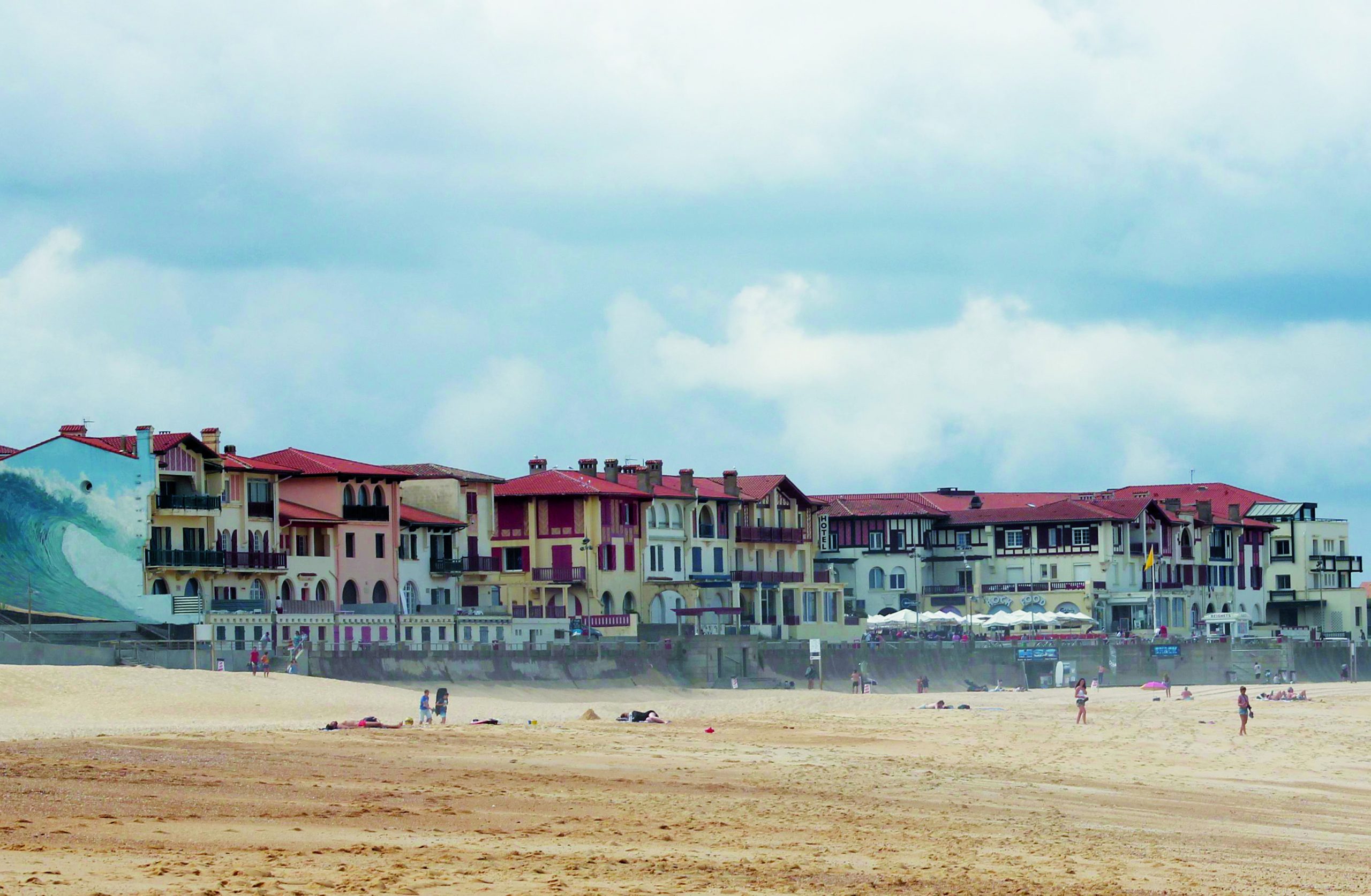 Hossegor des années 20 et ses villas basco-landaises
