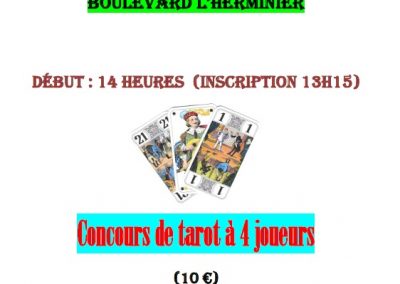 CONCOURS DE TAROT