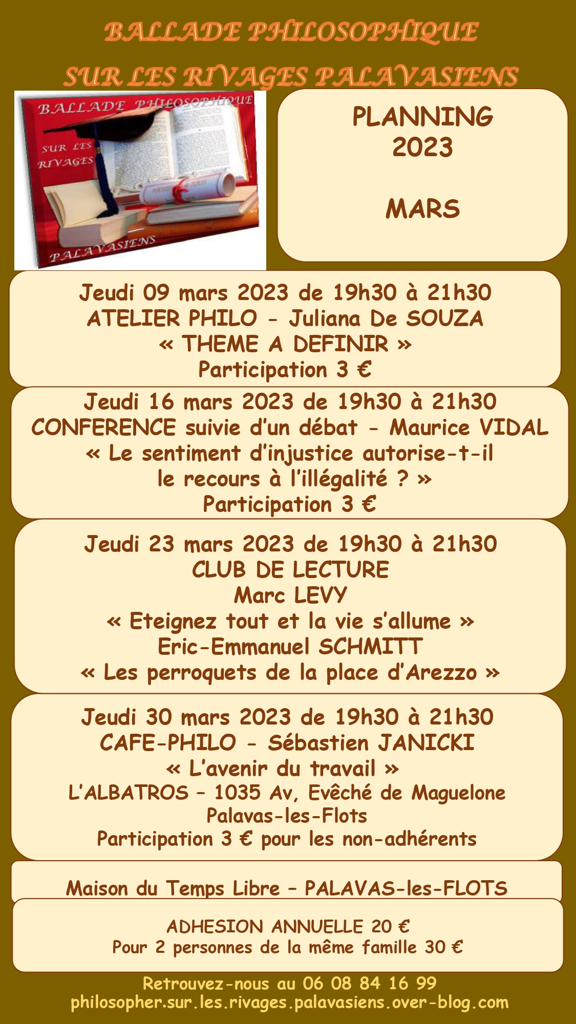 CONFÉRENCE « LE SENTIMENT D’INJUSTICE AUTORISE T-IL LE RECOURS À L’INÉGALITÉ? » SUIVIE D’UN DÉBAT PAR MAURICE VIDAL