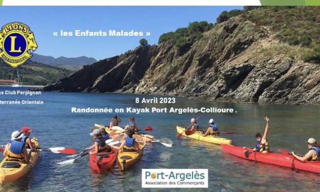 TRAVERSEE EN KAYAK ARGELES-COLLIOURE