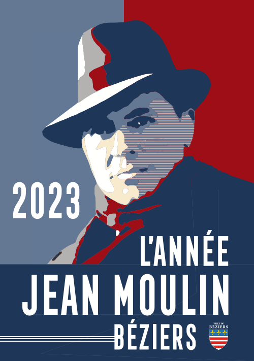 2023, L’ANNÉE JEAN MOULIN – EXPOSITON – ROMANIN : ILLUSTRATIONS D’ARMOR DE TRISTAN CORBIÈRE