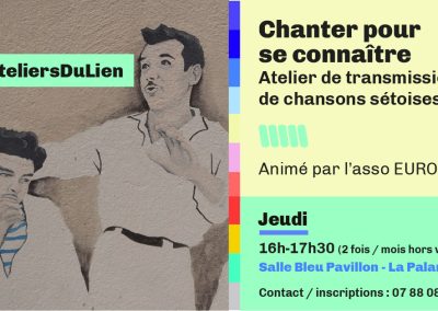 ATELIER DU LIEN : CHANTER POUR SE CONNAÎTRE