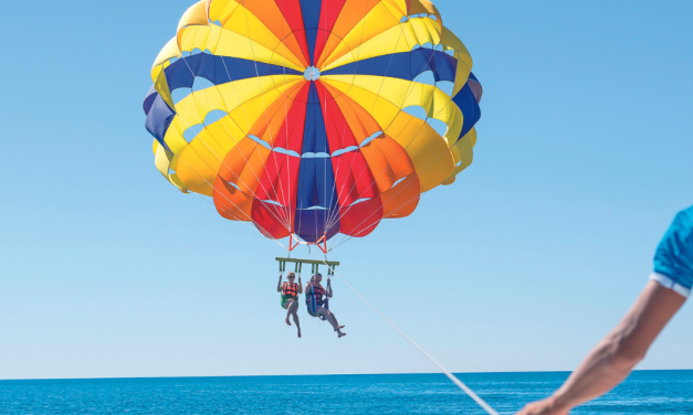 Parachute ascensionnel à Six-Fours-les-Plages