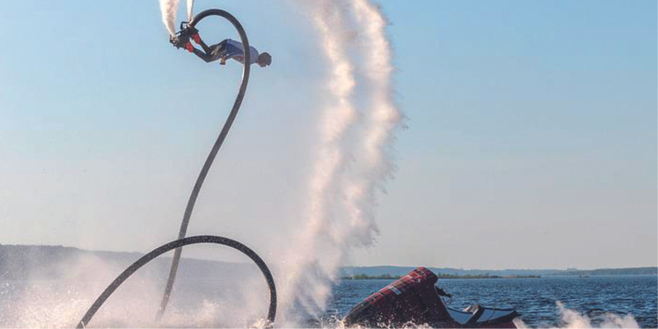 Le flyboard à Fréjus