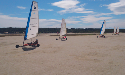 Du char à voile en Méditerranée