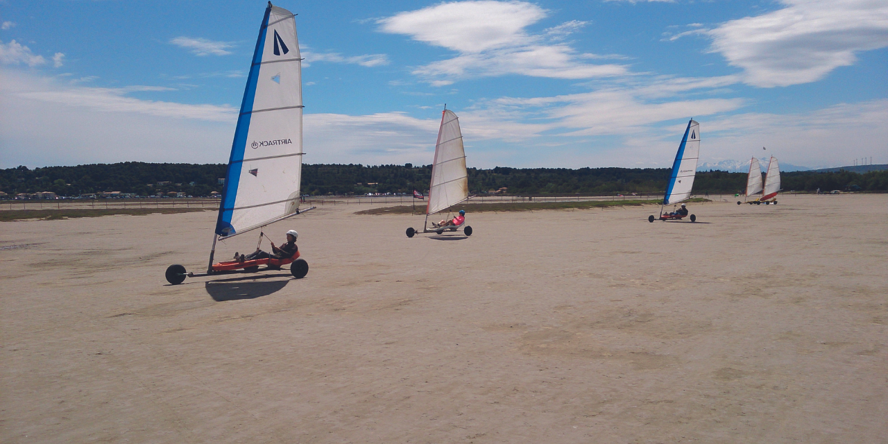 Du char à voile en Méditerranée