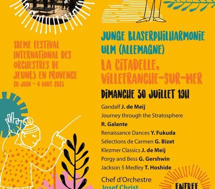 18ème festival international des orchestres de jeunes en Provence