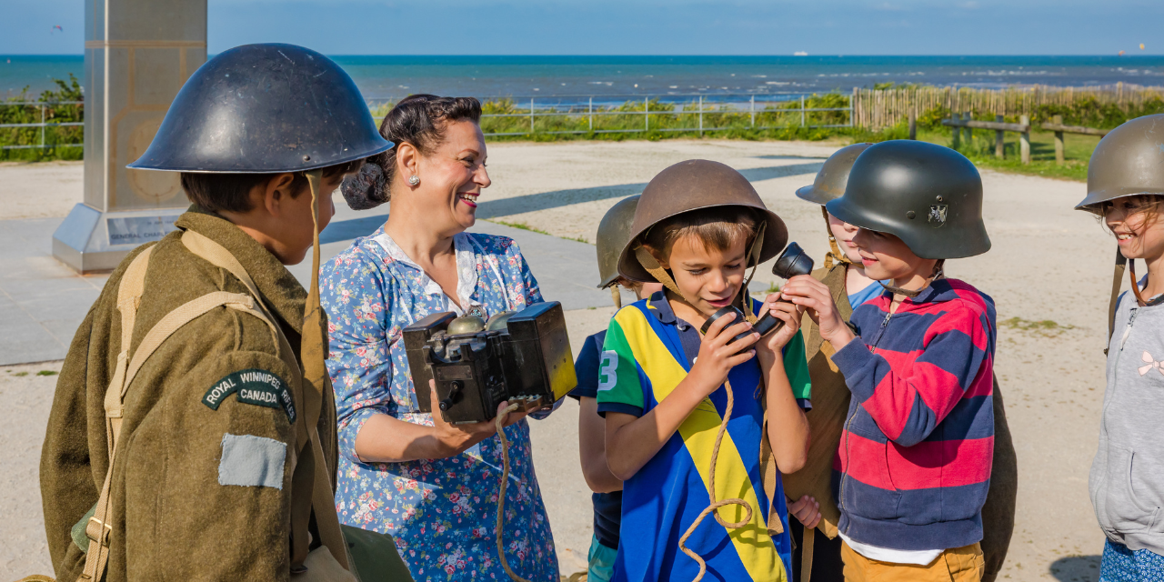 Comprendre l’Histoire en s’amusant à Courseulles-sur-Mer