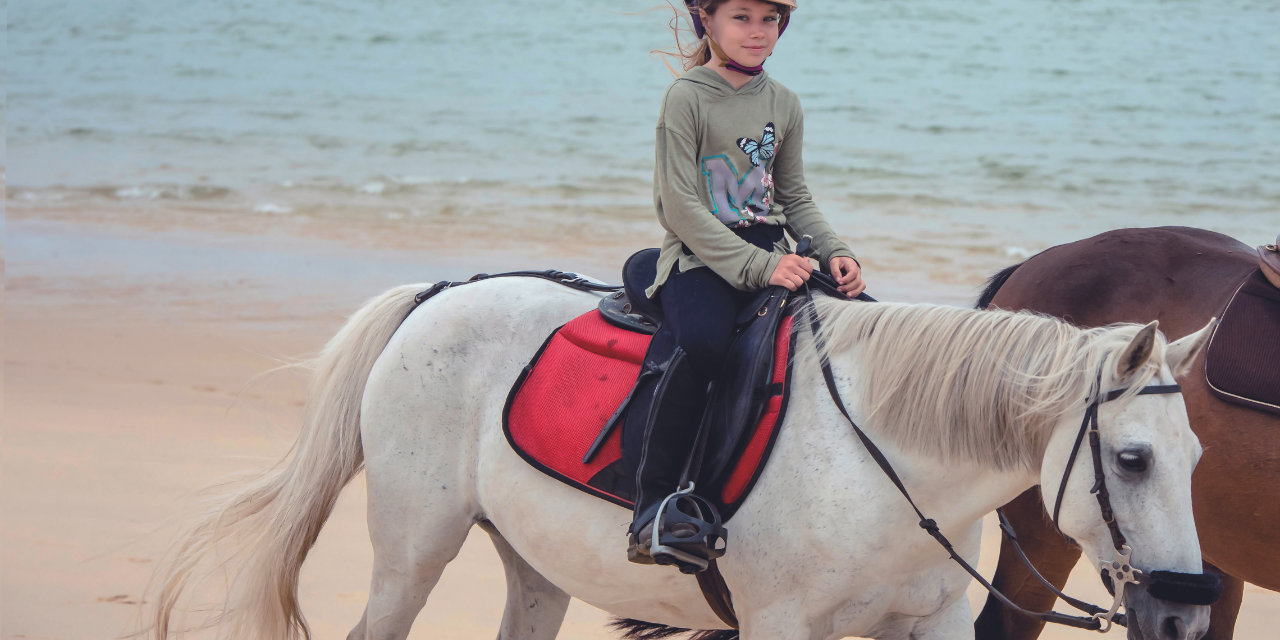 Balade à cheval à Mers-les-Bains