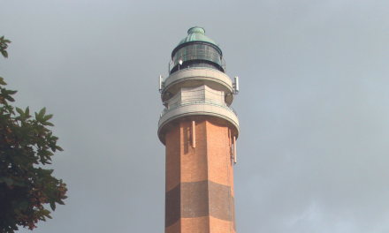 Le phare de la Canche, monument historique remarquable