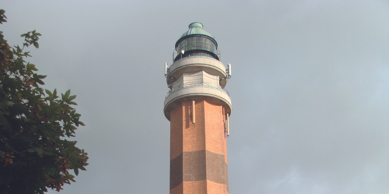 Le phare de la Canche, monument historique remarquable