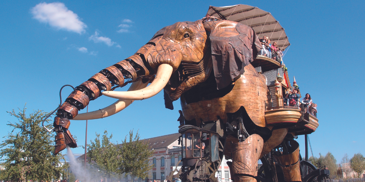 Une ménagerie mécanique dans l’île de Nantes