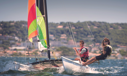 Catamaran et sauvetage sportif à Sète