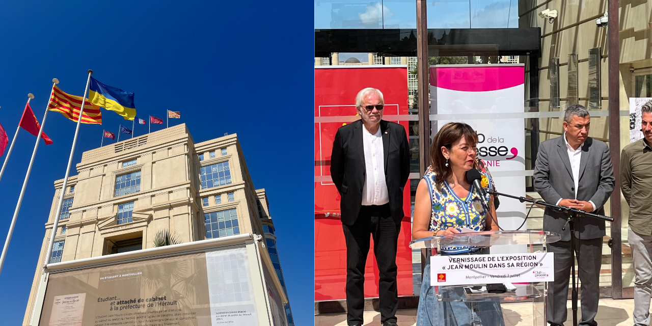 L’exposition sur Jean Moulin à Montpellier