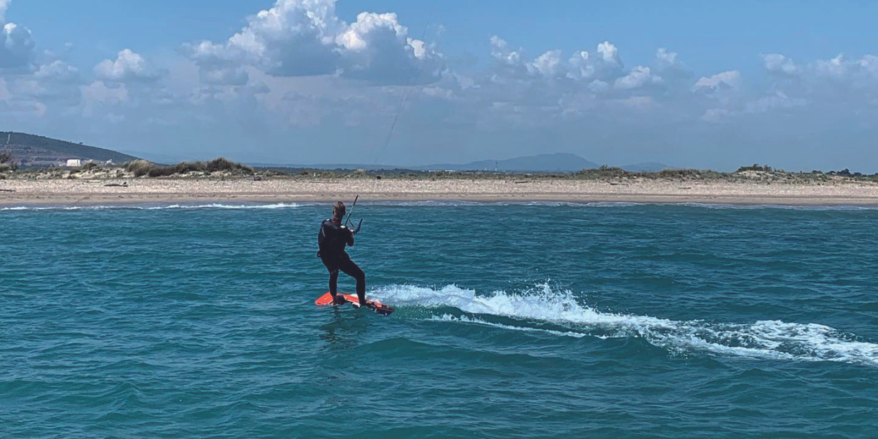 Kitesurf au spot Axel’Air à Mauguio-Carnon