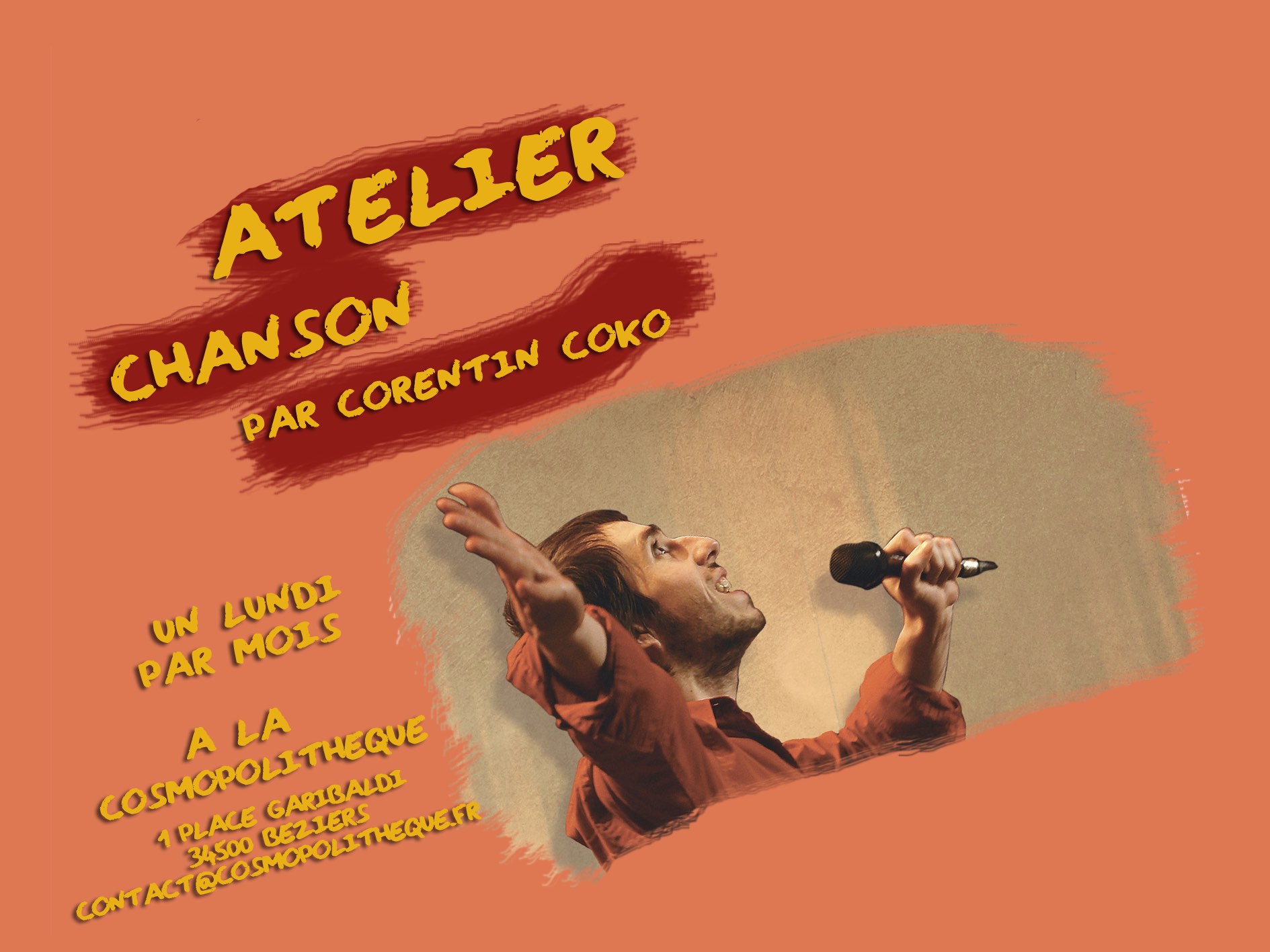 ATELIER CHANSON À LA COSMOPOLITHÈQUE