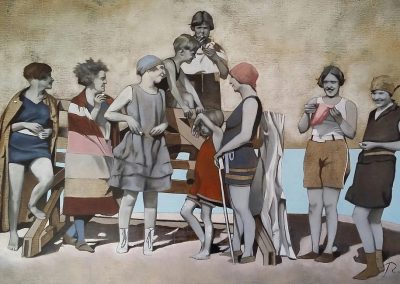 EXPOSITION « MÊME PAS MORT! » PEINTURES DE YANNICK REVEL