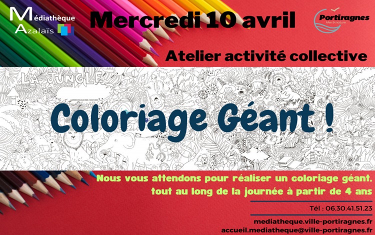 COLORIAGE GEANT