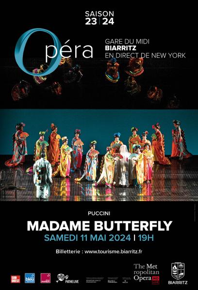 Retransmission du Metropolitan Opera de New York – Madame Butterfly (Puccini)