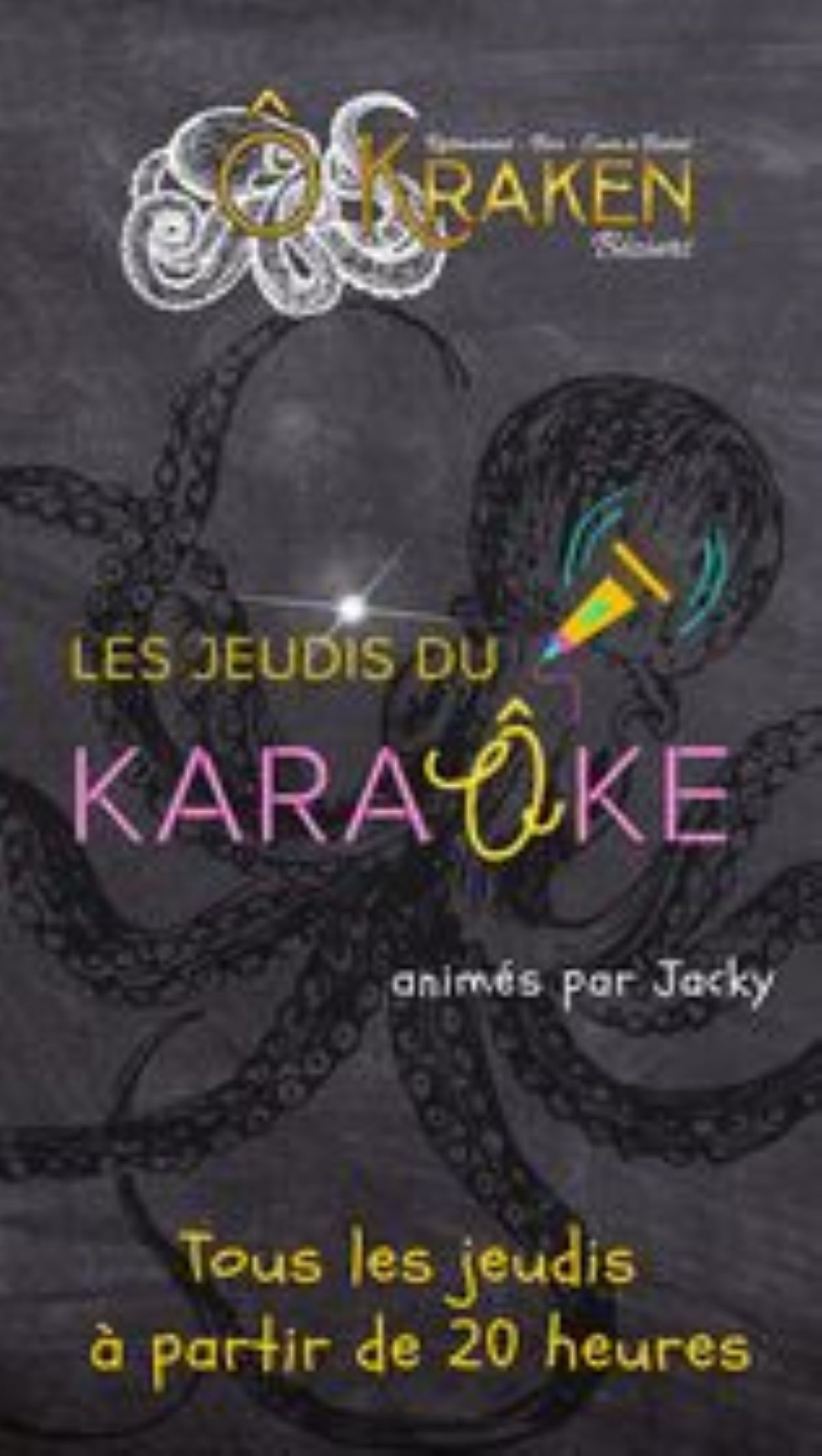 Ô KRAKEN- LES JEUDIS KARAOKÉ