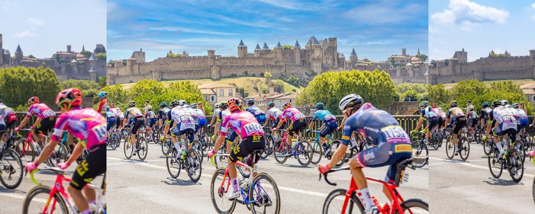 TOUR DE FRANCE – ARRIVÉE DE LA 15ÈME ÉTAPE MURET-CARCASSONNE