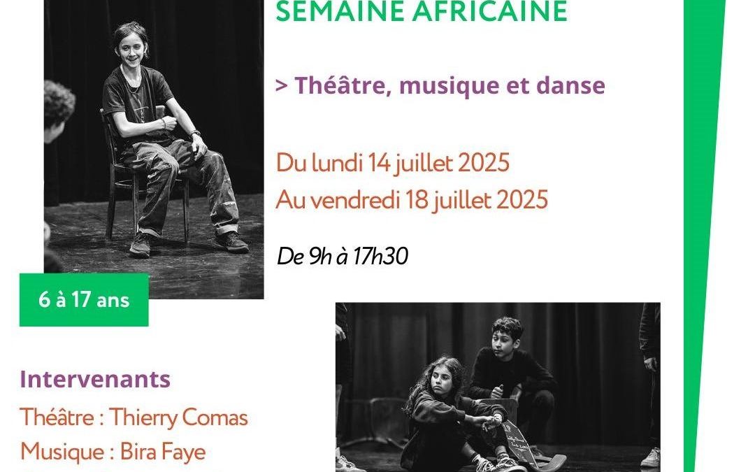 STAGES ARTS CROISÉS AU TAC – SEMAINE AFRICAINE