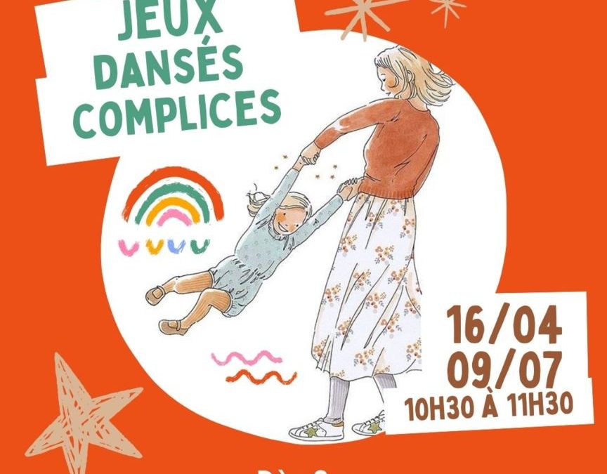 Atelier : Jeux dansés – adultes/enfants – Manuella Briand – art-thérapie