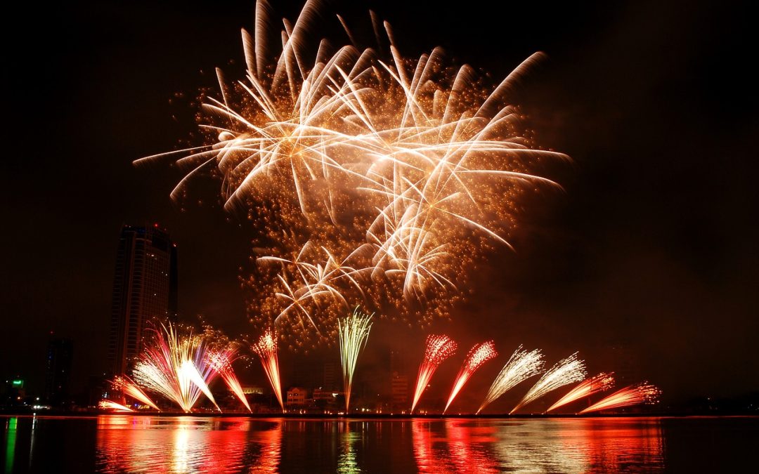 Feu d’artifice du 14 juillet de La Bernerie en Retz