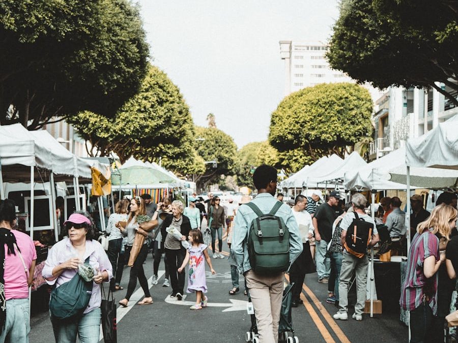 Marché fermier estival