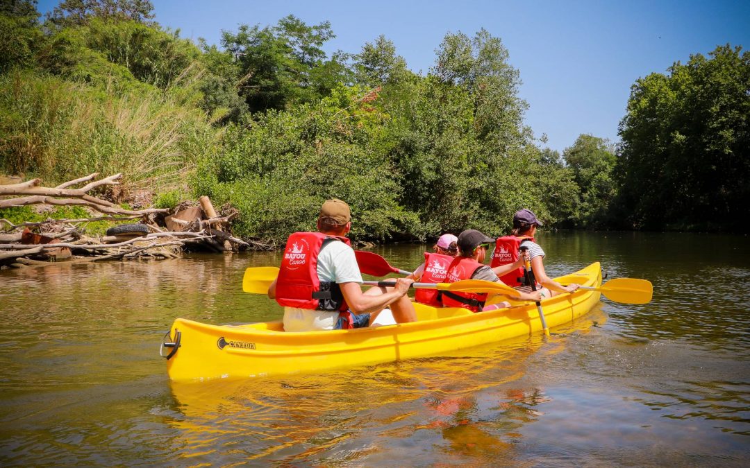 LA DESCENTE DES ORPELLIÈRES EN CANOË