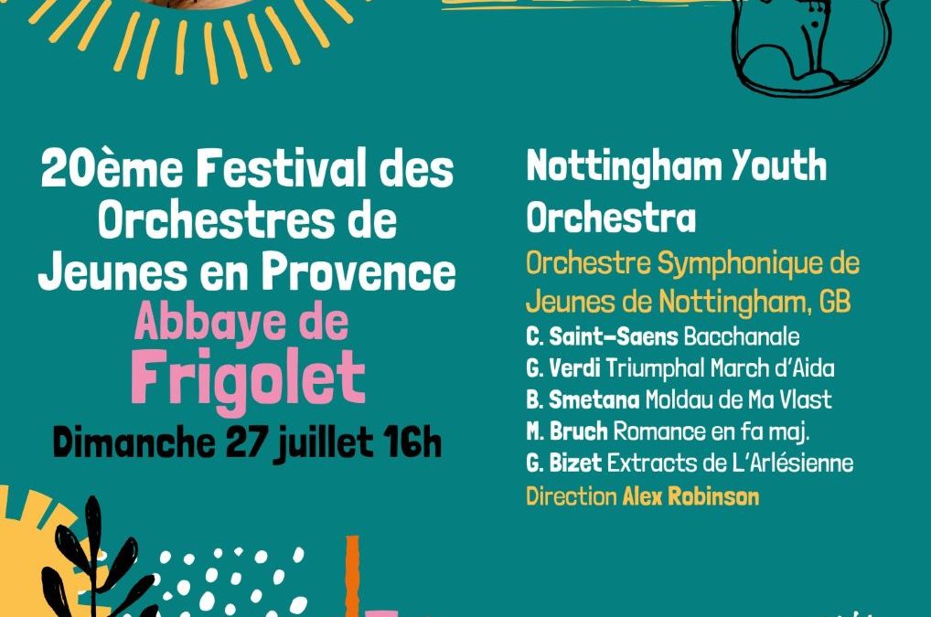 20ème Festival des Orchestres de Jeunes en Provence