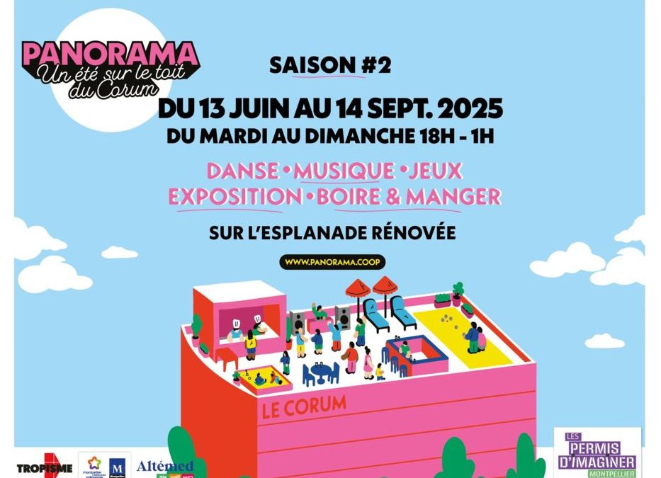 PANORAMA UN ÉTÉ SUR LE TOIT DU CORUM SAISON 2
