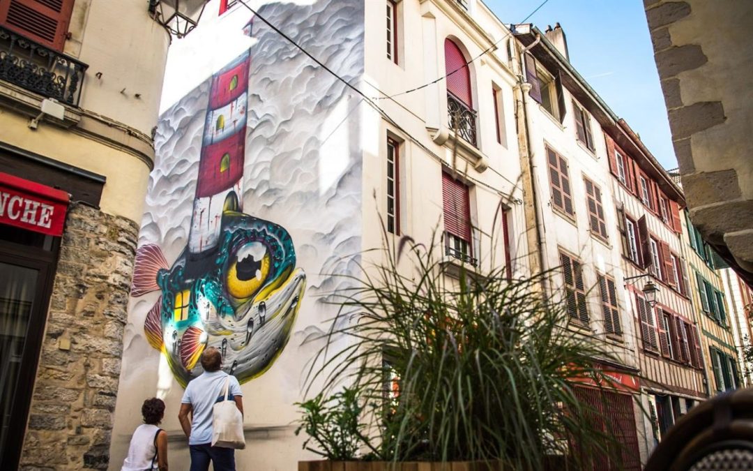 Street Art et patrimoine à Saint-Esprit à BAYONNE