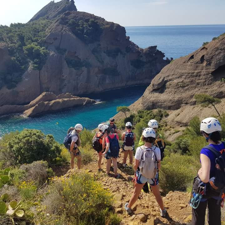 parcours aventure via cordata l'ascension du capucin