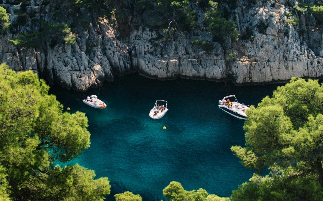 Balade en bateau sur la Méditerranée