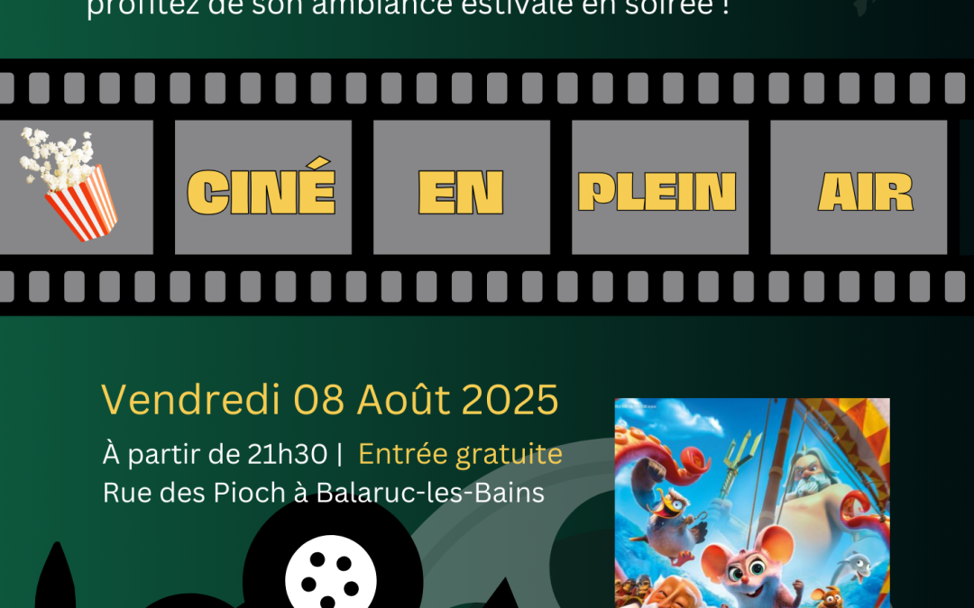 JAM BY NIGHT :  CINÉ EN PLEIN AIR