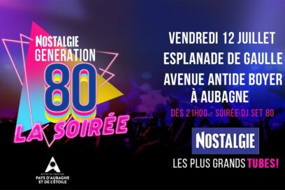 Soirée Nostalgie génération 80