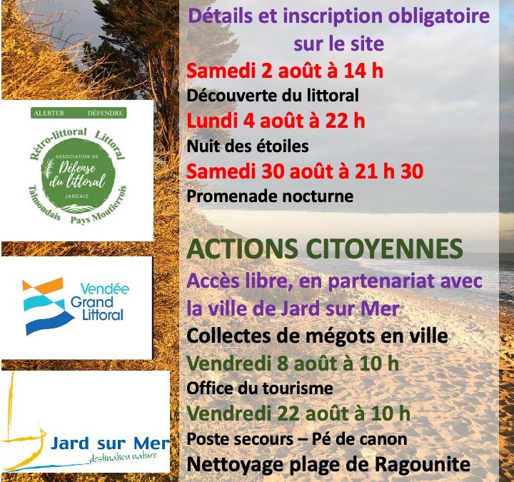 Découverte du littoral