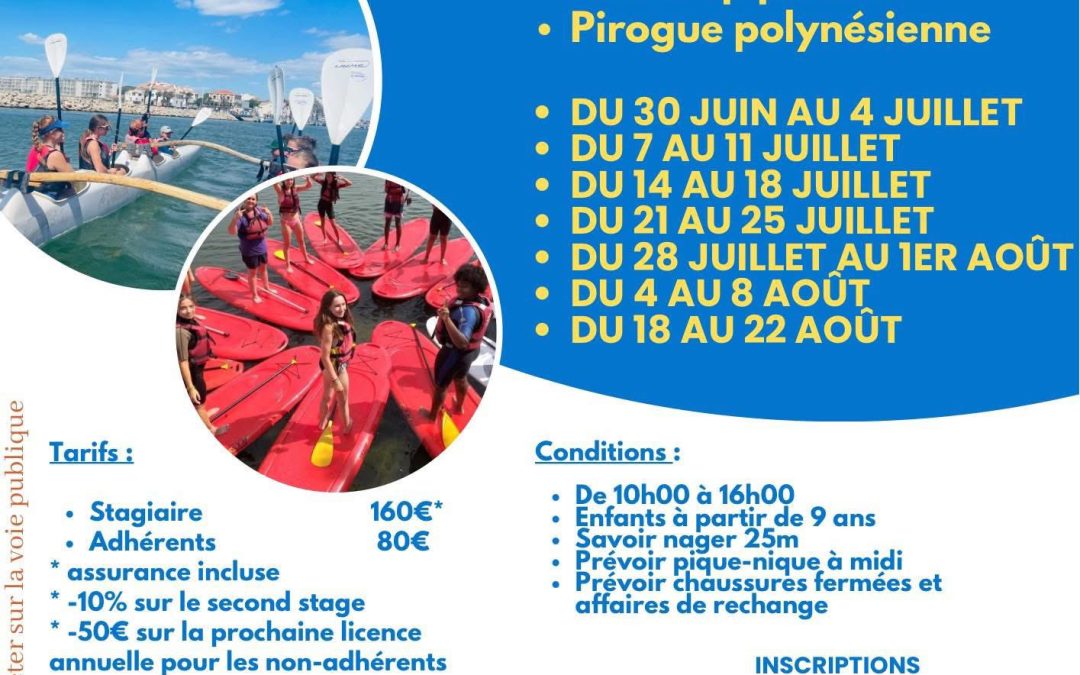 Stage de Canoé Kayak