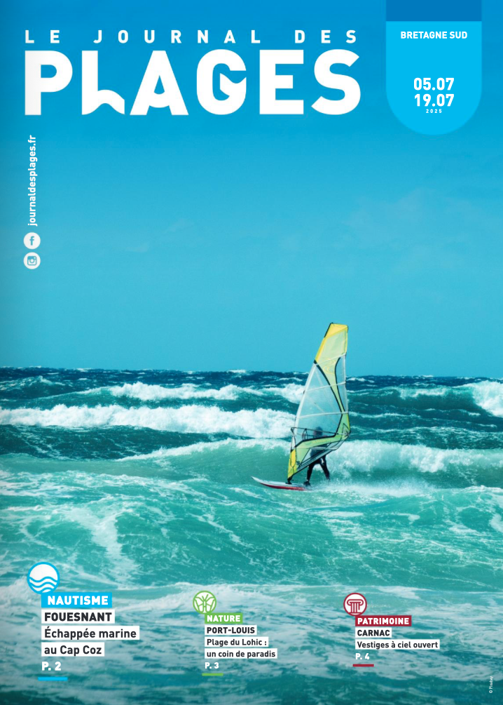 Couverture du Journal des Plages Bretagne Sud 3 au 17 août